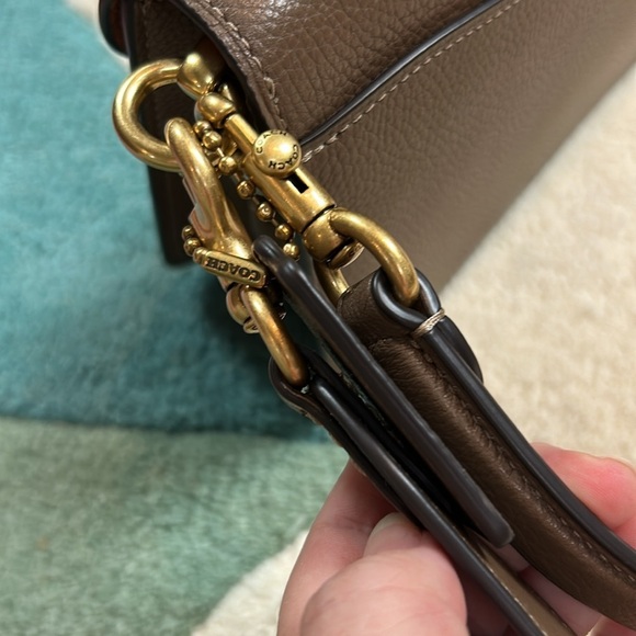 Coach Tabby 26 Dark Stone Brass Purse NWOT - Picture 11 of 17